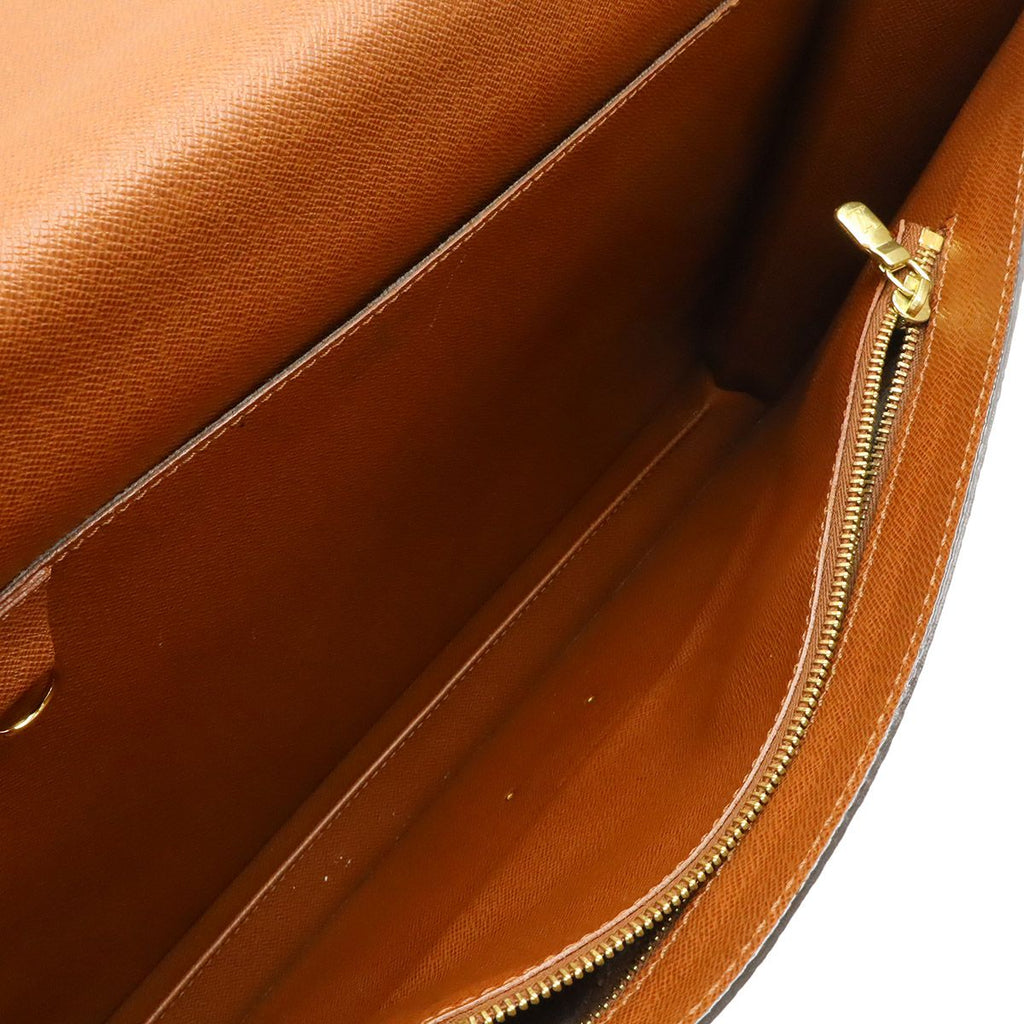 Louis Vuitton Monogram Porte Documents Bandouliere Briefcase Business — view 7