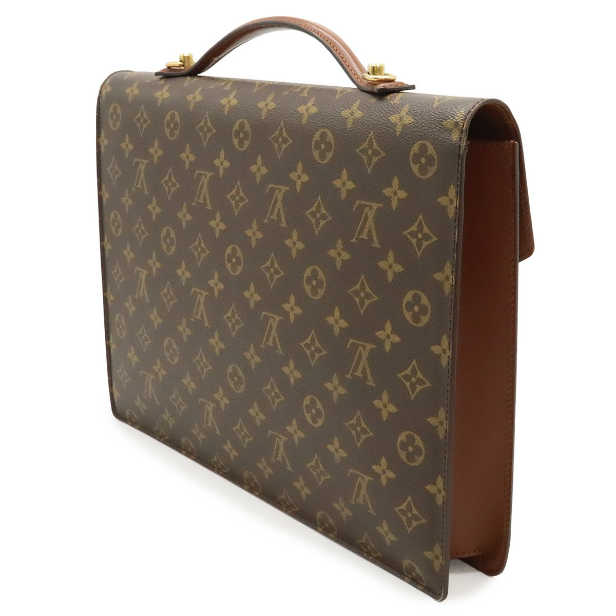 Louis Vuitton Monogram Porte Documents Bandouliere Briefcase Business — view 2