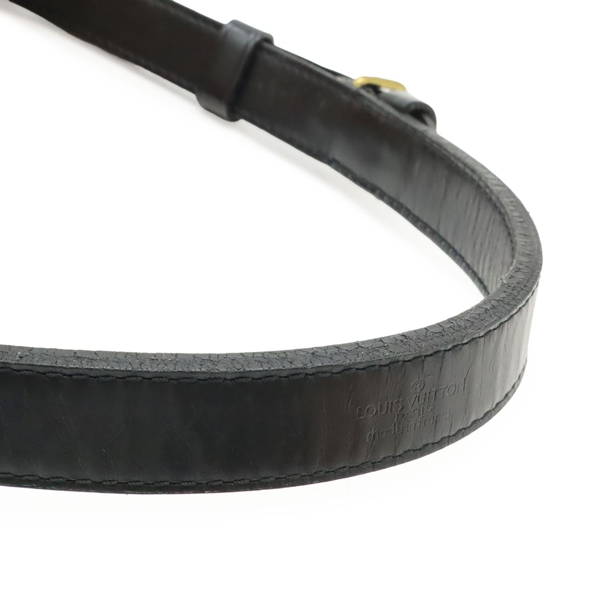 Louis Vuitton Epi Noe Shoulder Bag Drawstring Noir Black Gold — view 7