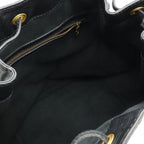 Louis Vuitton Epi Noe Shoulder Bag Drawstring Noir Black Gold — view 5
