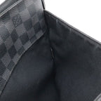 Louis Vuitton Damier Graphite District MM Shoulder — view 7