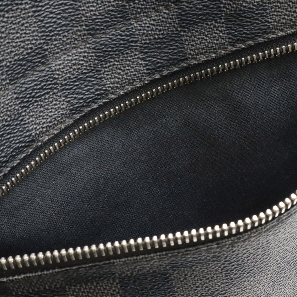 Louis Vuitton Damier Graphite District MM Shoulder — view 9