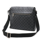 Louis Vuitton Damier Graphite District MM Shoulder — view 2
