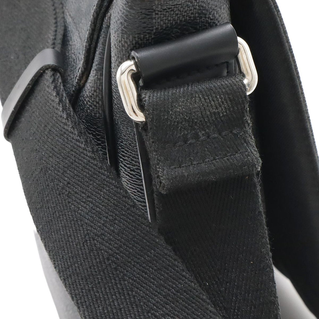 Louis Vuitton Damier Graphite District MM Shoulder — view 4