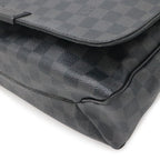 Louis Vuitton Damier Graphite District MM Shoulder — view 3