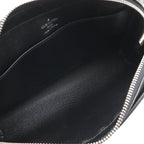 Louis Vuitton Taiga Baikal Clutch Handbag Ardoise Black — view 6