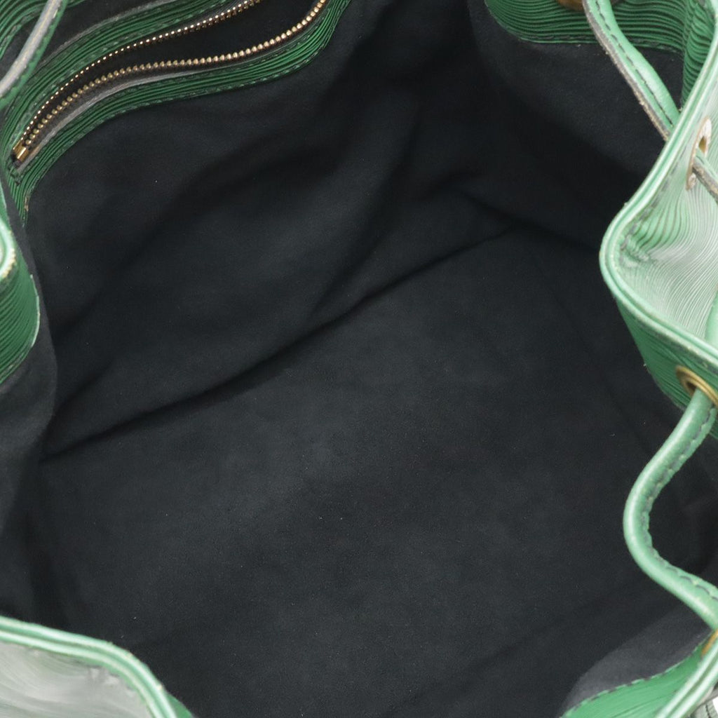 Louis Vuitton Epi Petit Noe Shoulder Bag Drawstring Borneo Green — view 8