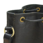 Louis Vuitton Epi Noe Shoulder Bag Drawstring Noir Black Gold — view 8
