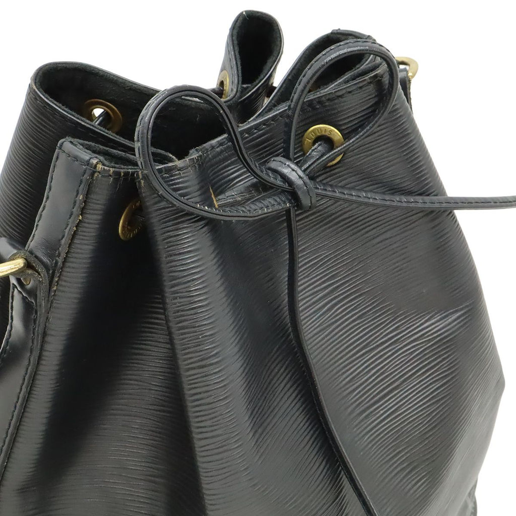 Louis Vuitton Epi Noe Shoulder Bag Drawstring Noir Black Gold — view 4