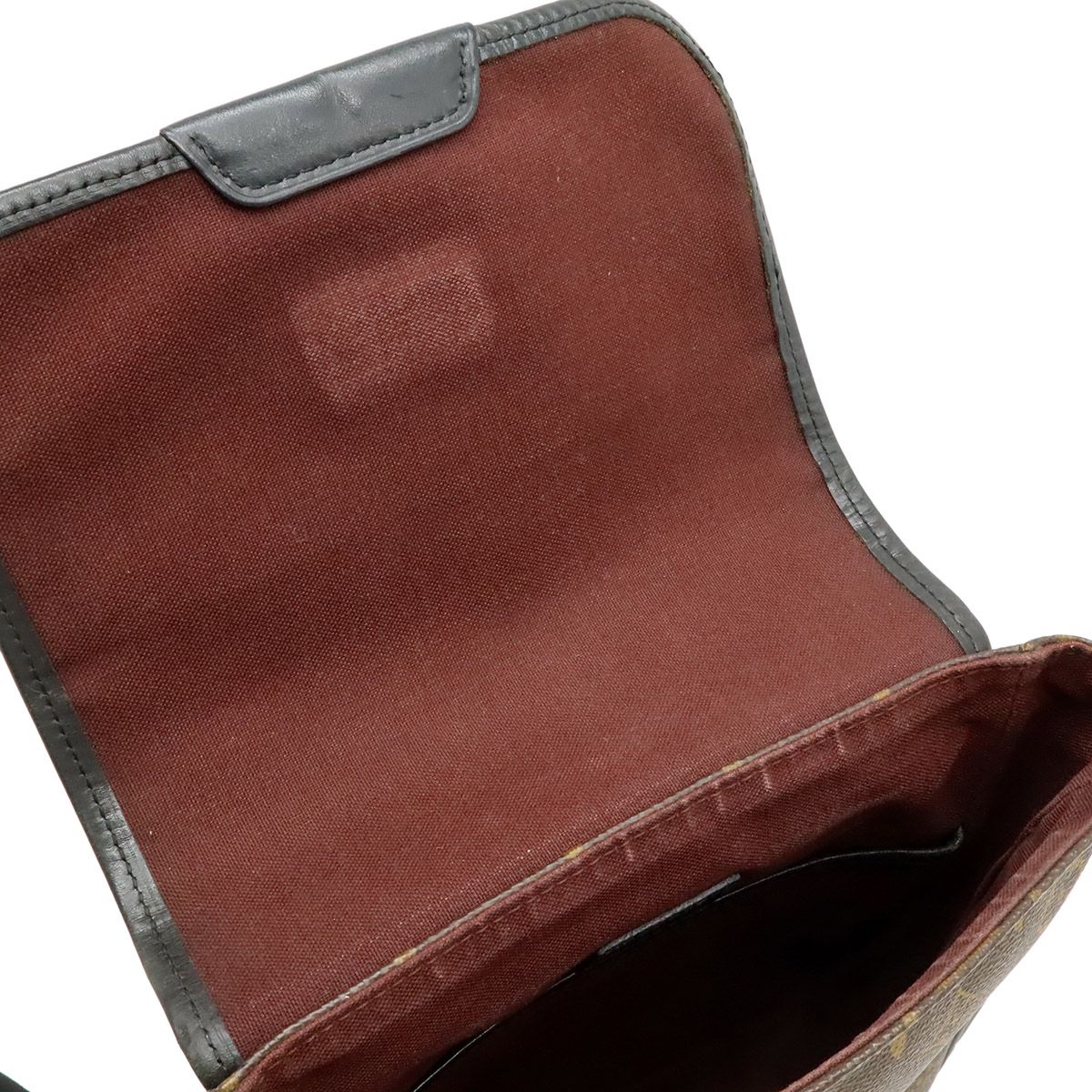 Louis Vuitton Monogram Macassar Bus PM Shoulder Bag Pochette — view 6