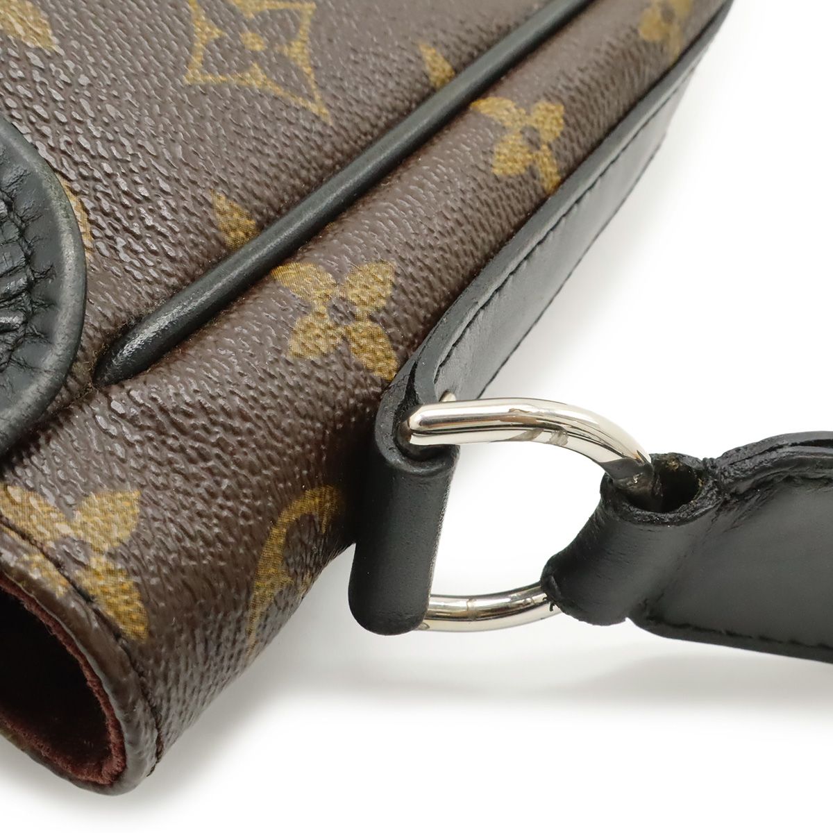 Louis Vuitton Monogram Macassar Bus PM Shoulder Bag Pochette — view 8