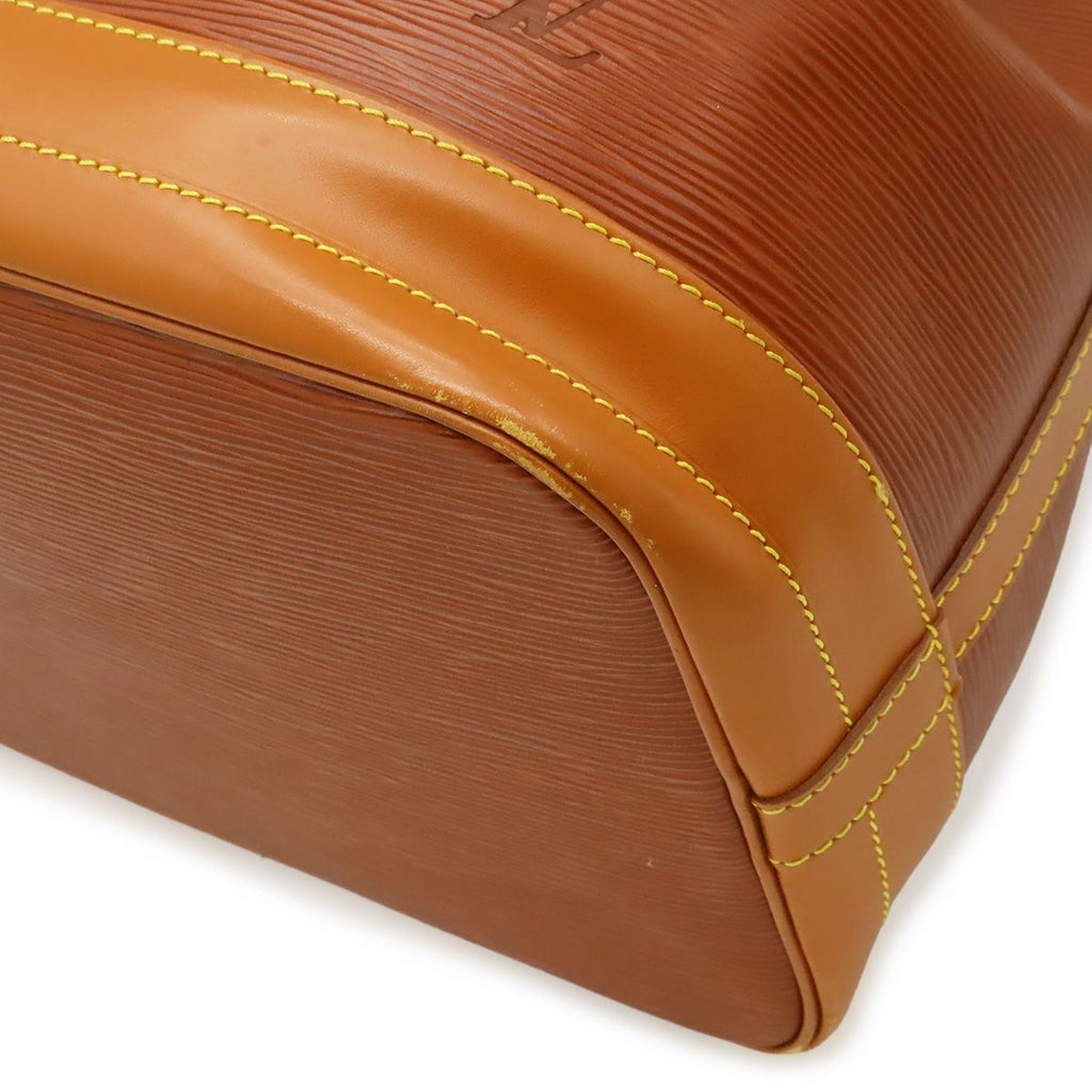 Louis Vuitton Epi Noe Drawstring Shoulder Bag Bicolor Leather Kenya Brown — view 3