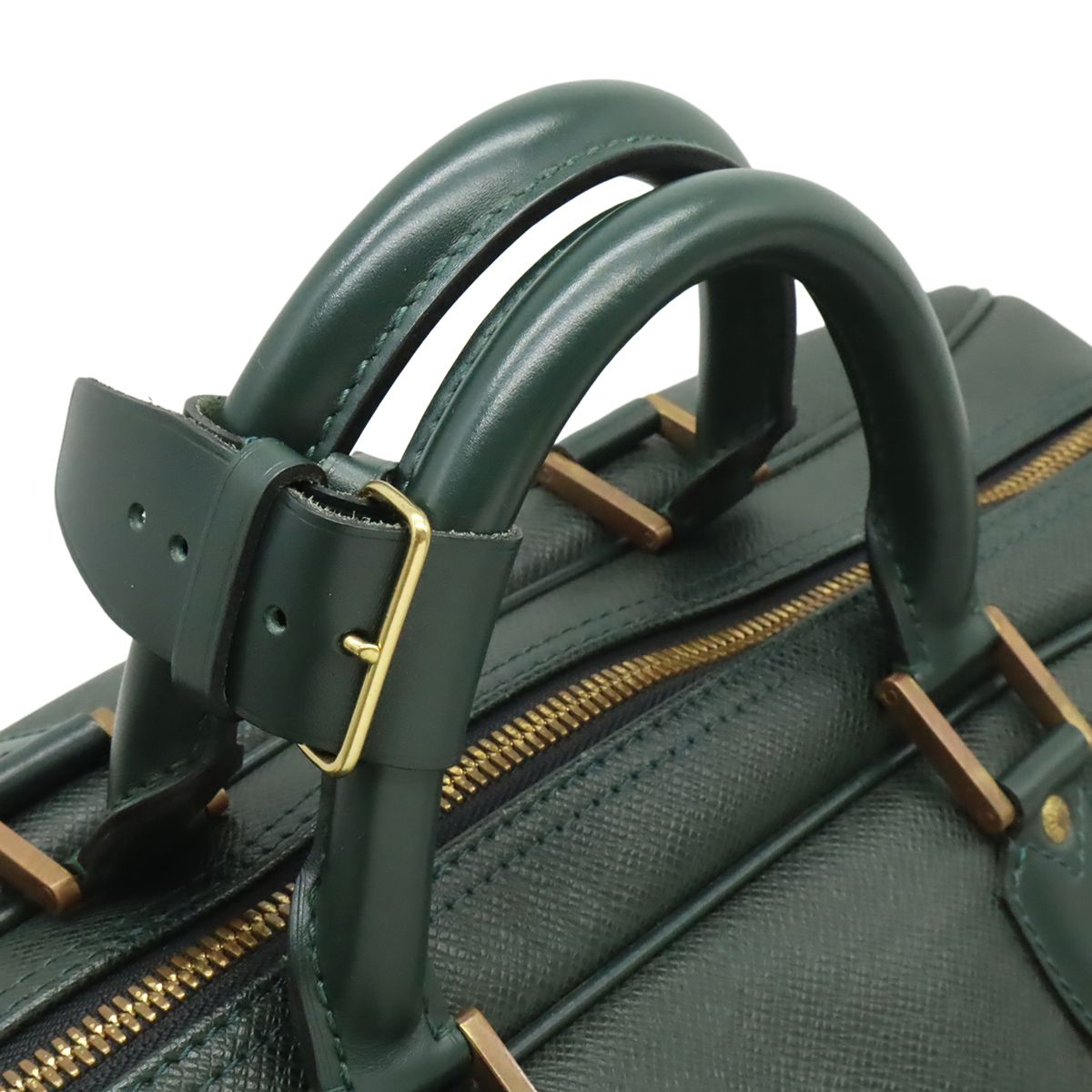 Louis Vuitton Taiga Kendal PM Boston Bag Purse 2-Way Epi Sear Green — view 4