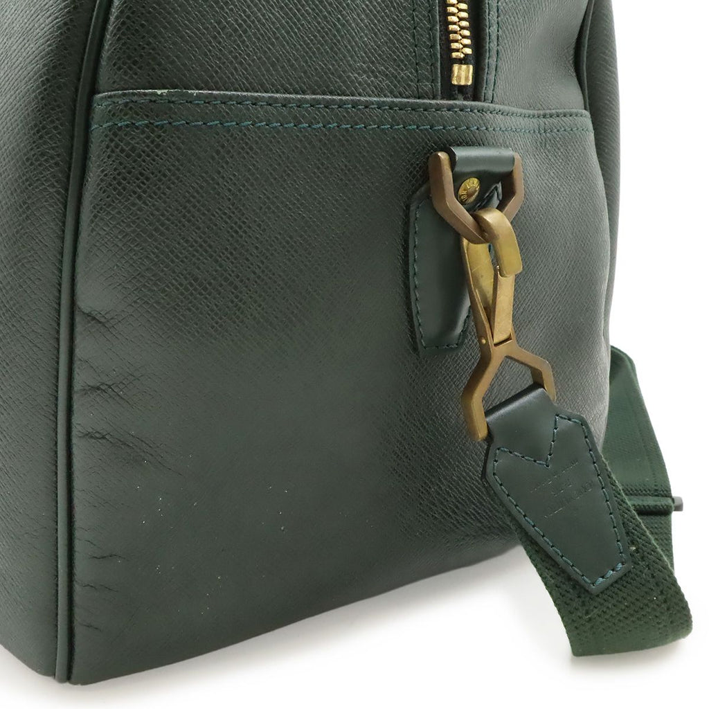 Louis Vuitton Taiga Kendal PM Boston Bag Purse 2-Way Epi Sear Green — view 7