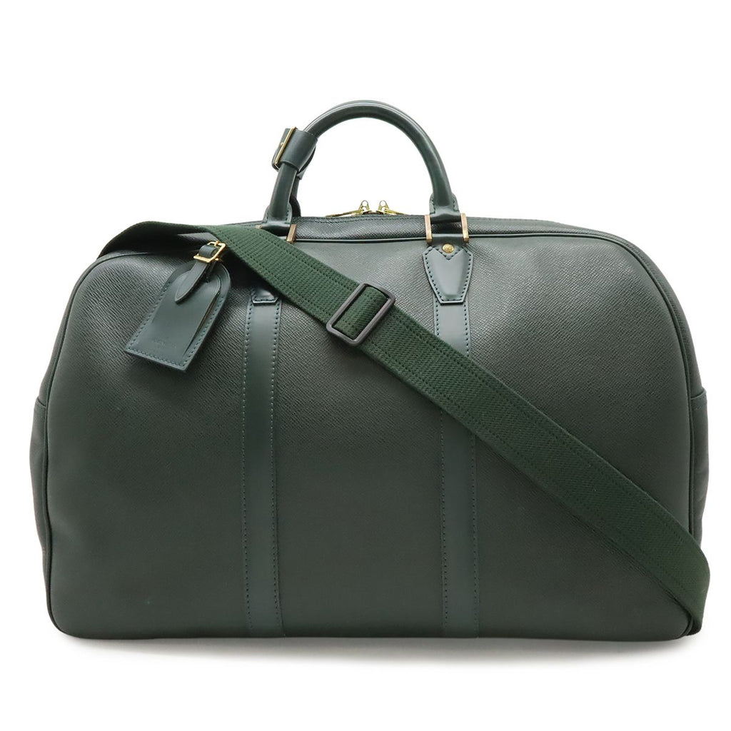 Louis Vuitton Taiga Kendal PM Boston Bag Purse 2-Way Epi Sear Green