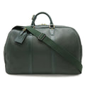 Louis Vuitton Taiga Kendal PM Boston Bag Purse 2-Way Epi Sear Green