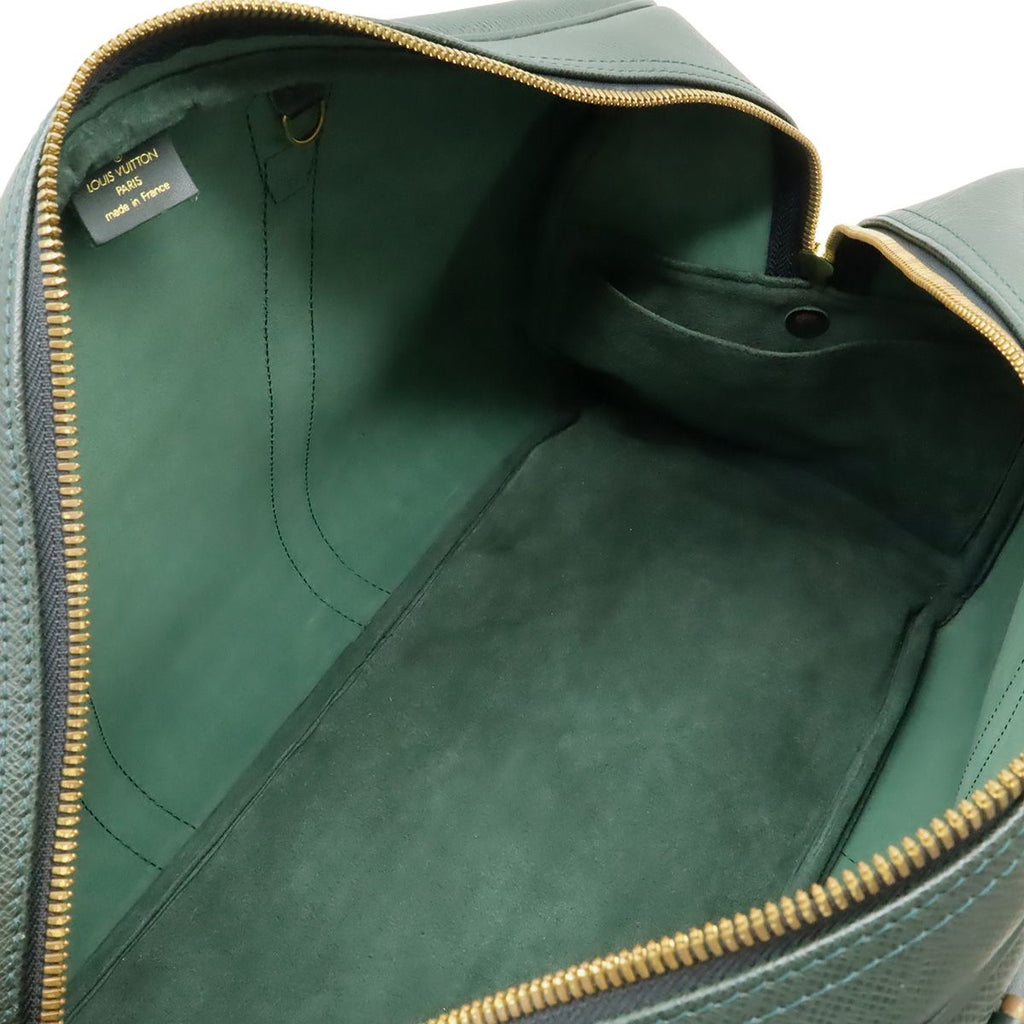 Louis Vuitton Taiga Kendal PM Boston Bag Purse 2-Way Epi Sear Green — view 6