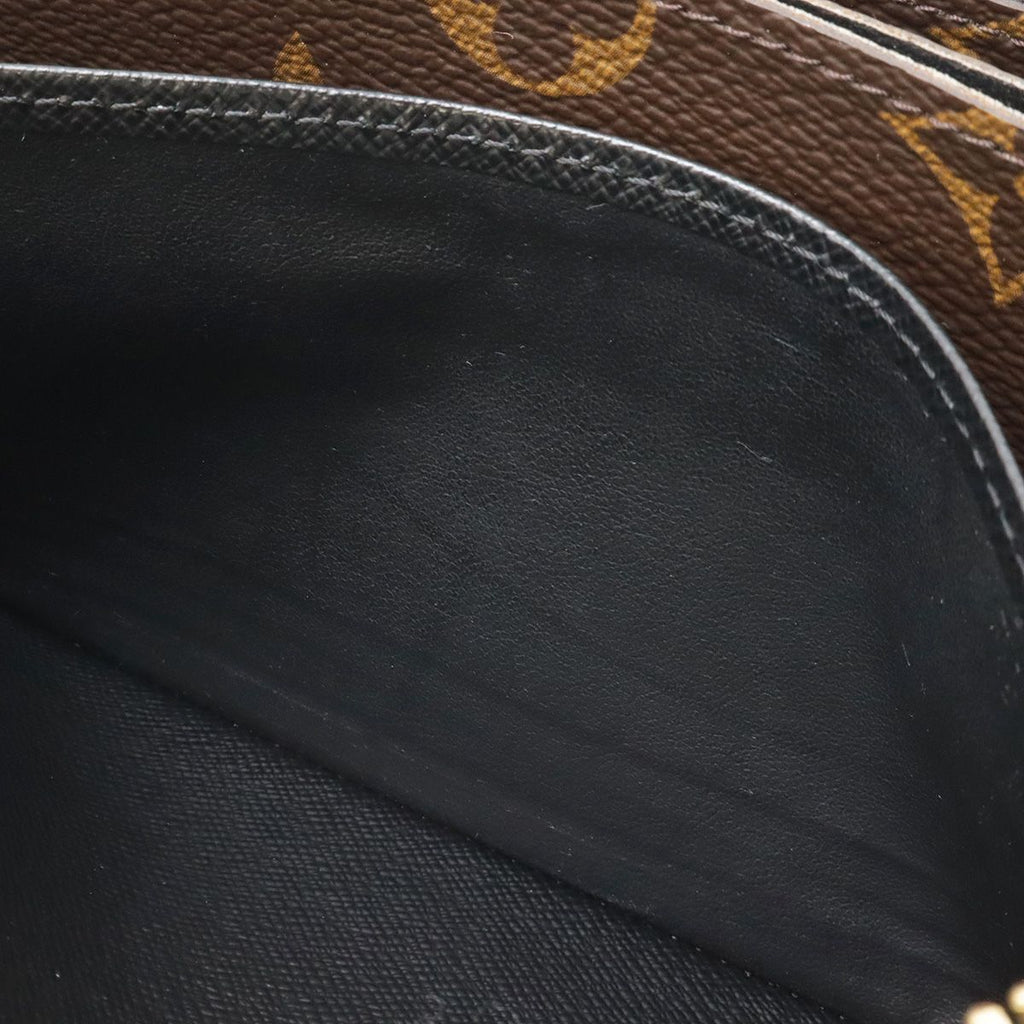 Louis Vuitton Monogram Zippy Wallet Retiro Zip Around Noir Black — view 6