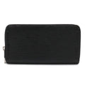 Louis Vuitton Epi Electric Zippy Wallet Zip Around Leather Noir Black