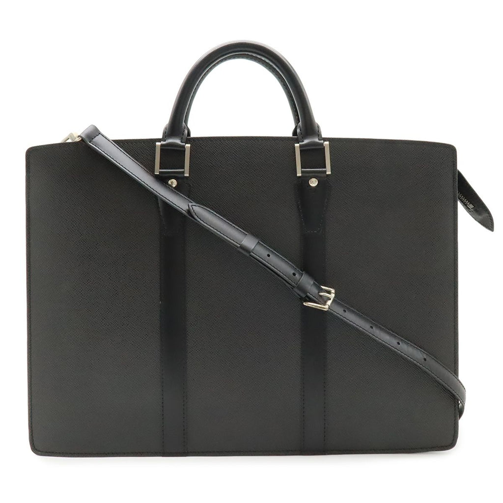 Louis Vuitton Taiga Porte Documents Rosein Business 2-Way Shoulder Bag Ardoise