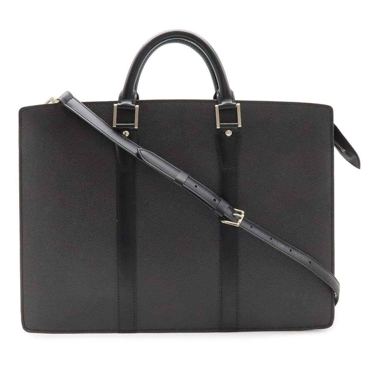 Louis Vuitton Taiga Porte Documents Rosein Business 2-Way Shoulder Bag Ardoise