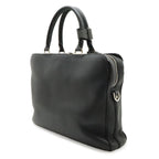 Louis Vuitton Alma Briefcase MM Business Taurillon Leather Noir Black Shoulder — view 2