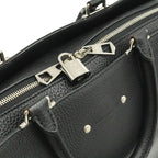 Louis Vuitton Alma Briefcase MM Business Taurillon Leather Noir Black Shoulder — view 5