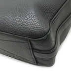 Louis Vuitton Alma Briefcase MM Business Taurillon Leather Noir Black Shoulder — view 3