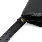 Louis Vuitton Epi Pochette Series Dragonne Second Bag Noir Black Gold — view 5
