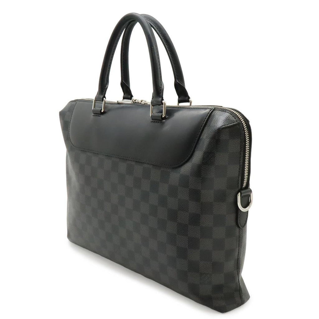 Louis Vuitton Damier Graphite Pdj NM Porte Documents Business Briefcase — view 2