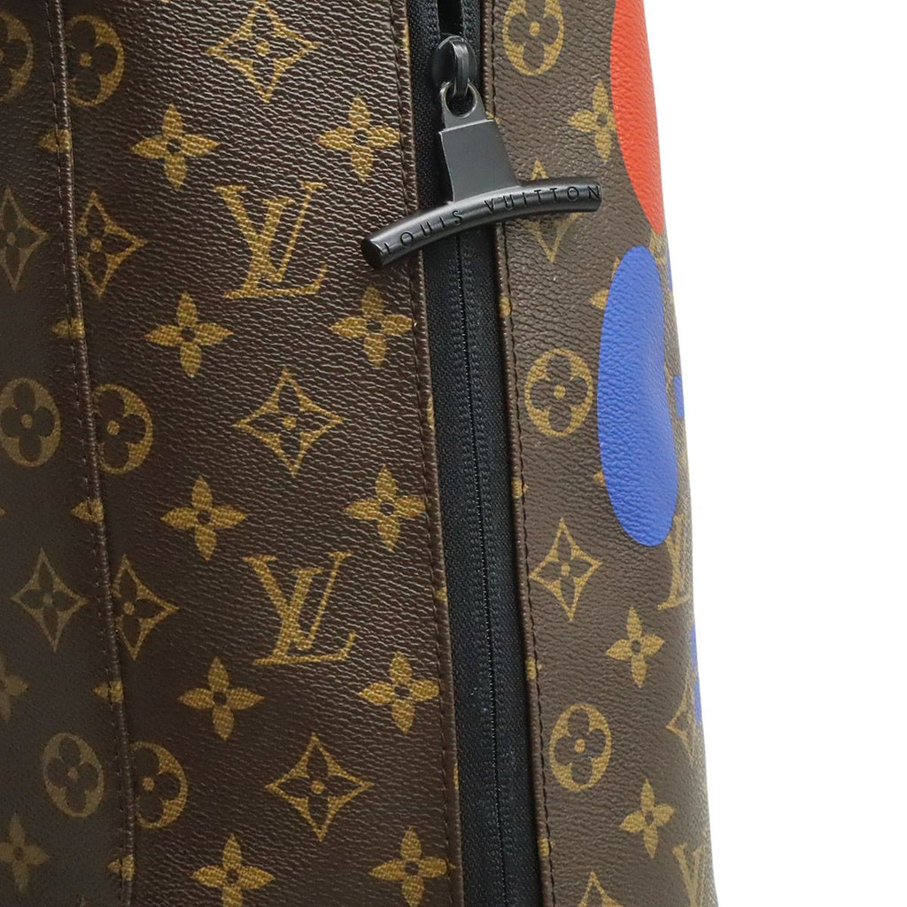 Louis Vuitton Monogram Logo Story Chalk Backpack Drawstring — view 8