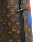 Louis Vuitton Monogram Logo Story Chalk Backpack Drawstring — view 8