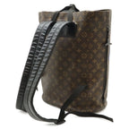 Louis Vuitton Monogram Logo Story Chalk Backpack Drawstring — view 2
