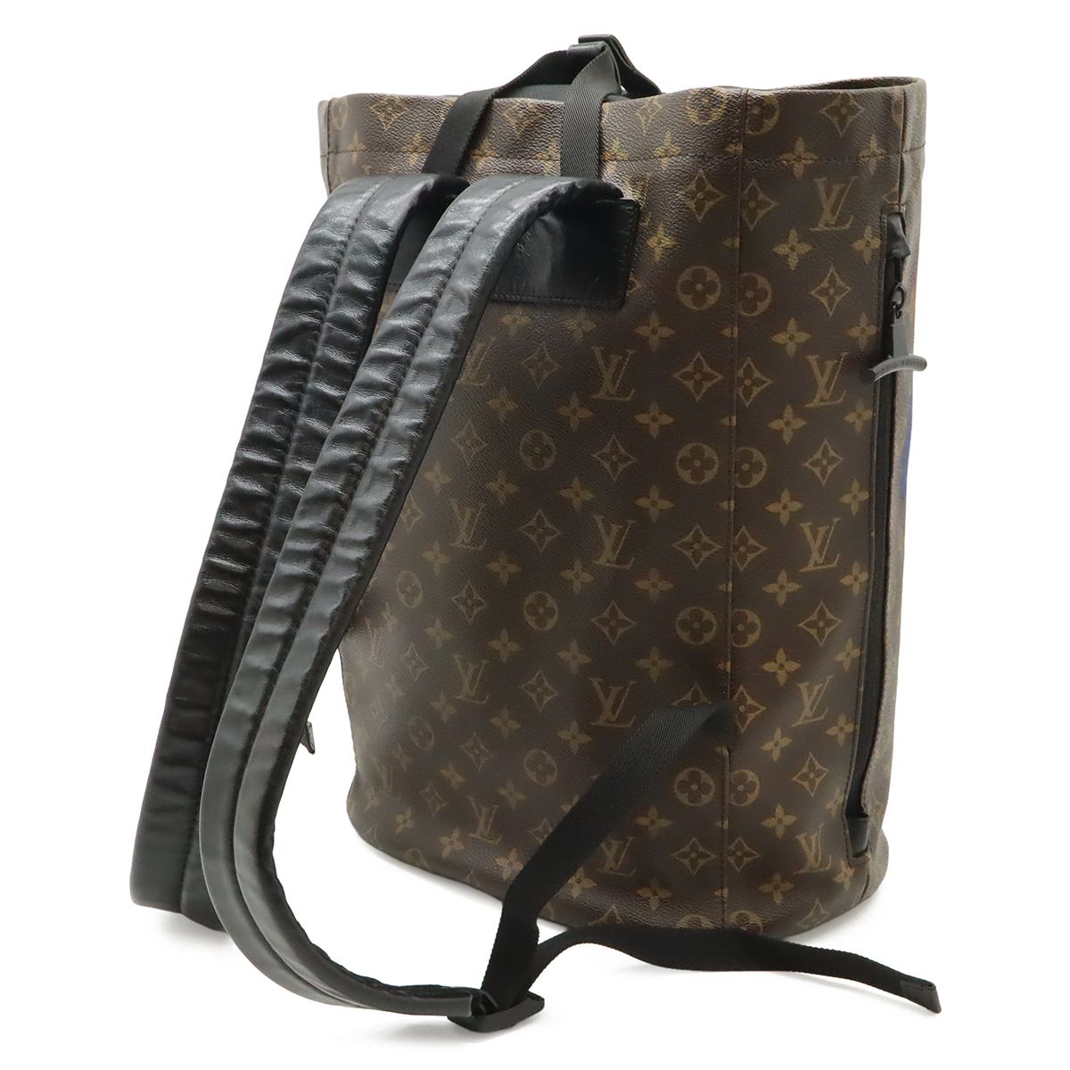Louis Vuitton Monogram Logo Story Chalk Backpack Drawstring — view 2