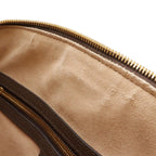 Gucci Ophidia GG Supreme Top Handle 2-Way Shoulder Bag Leather Beige Mocha Brown — view 9