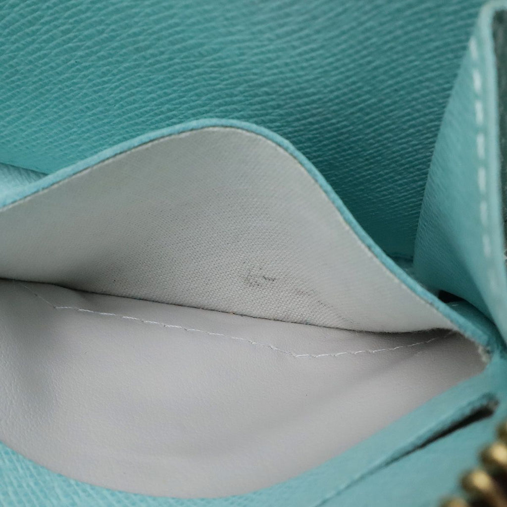 Louis Vuitton Monogram Zippy Wallet Zip Around Balloon Print Turcoise Mint Blue — view 6