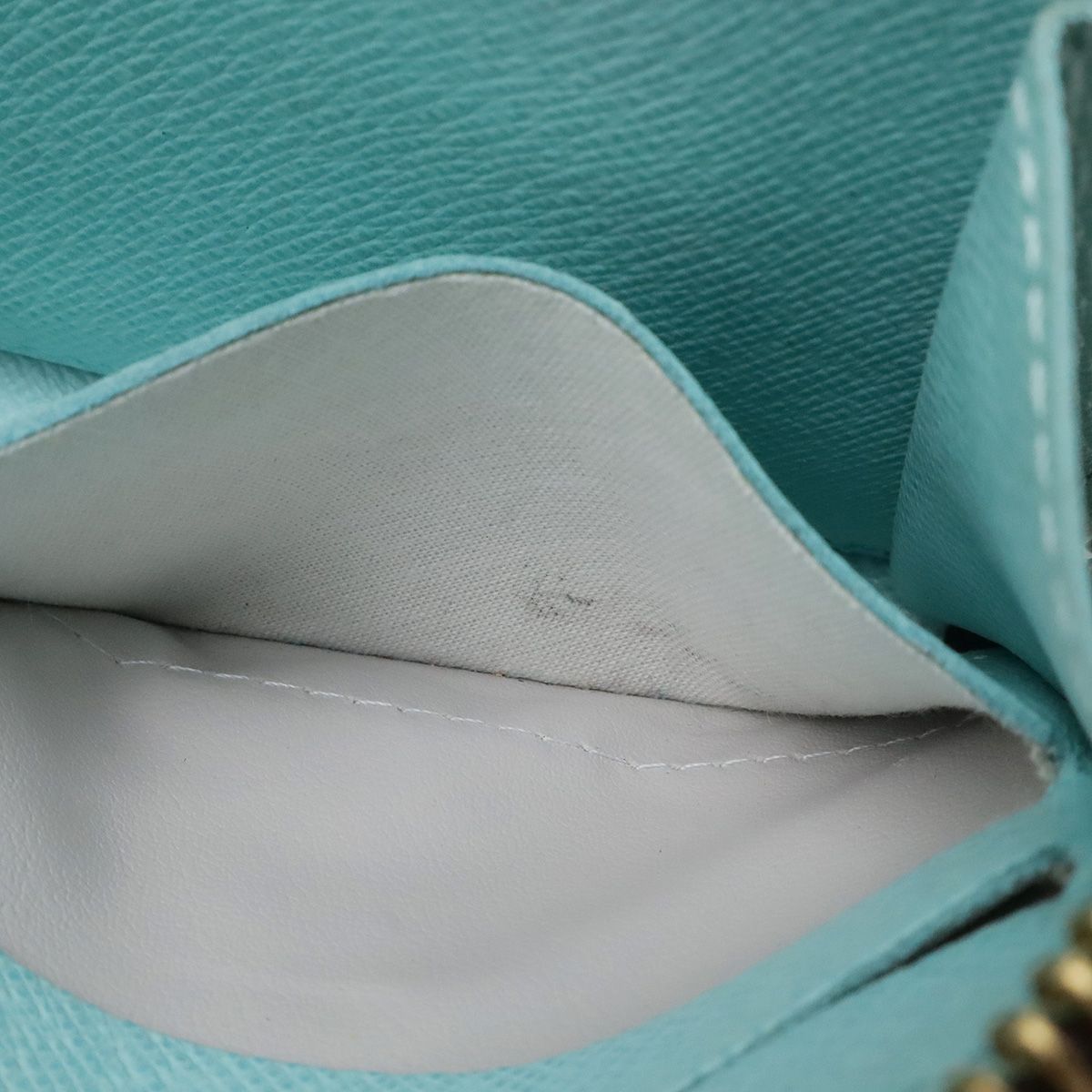 Louis Vuitton Monogram Zippy Wallet Zip Around Balloon Print Turcoise Mint Blue — view 6