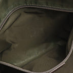 Gucci GG Supreme Interlocking Shoulder Bag 2-Way Leather Khaki Beige Dark Brown — view 9