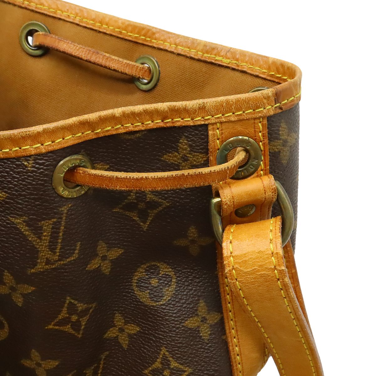 Louis Vuitton Monogram Noe Shoulder Bag Semi Drawstring — view 6