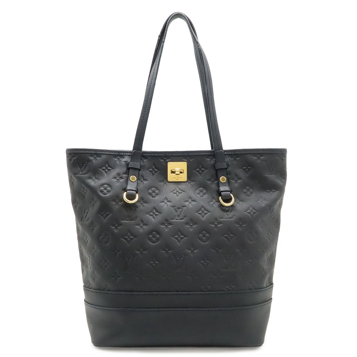 Louis Vuitton Monogram Empreinte Citadine PM Tote Shoulder Bag Infini Navy