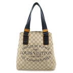Louis Vuitton Damier Azur Plan Soleil Cabas PM Tote Shoulder
