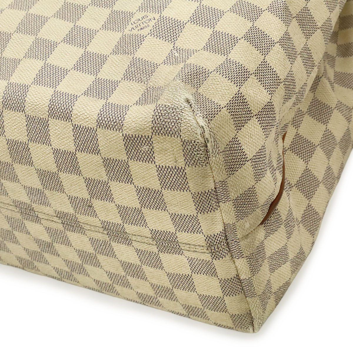 Louis Vuitton Damier Azur Plan Soleil Cabas PM Tote Shoulder — view 3