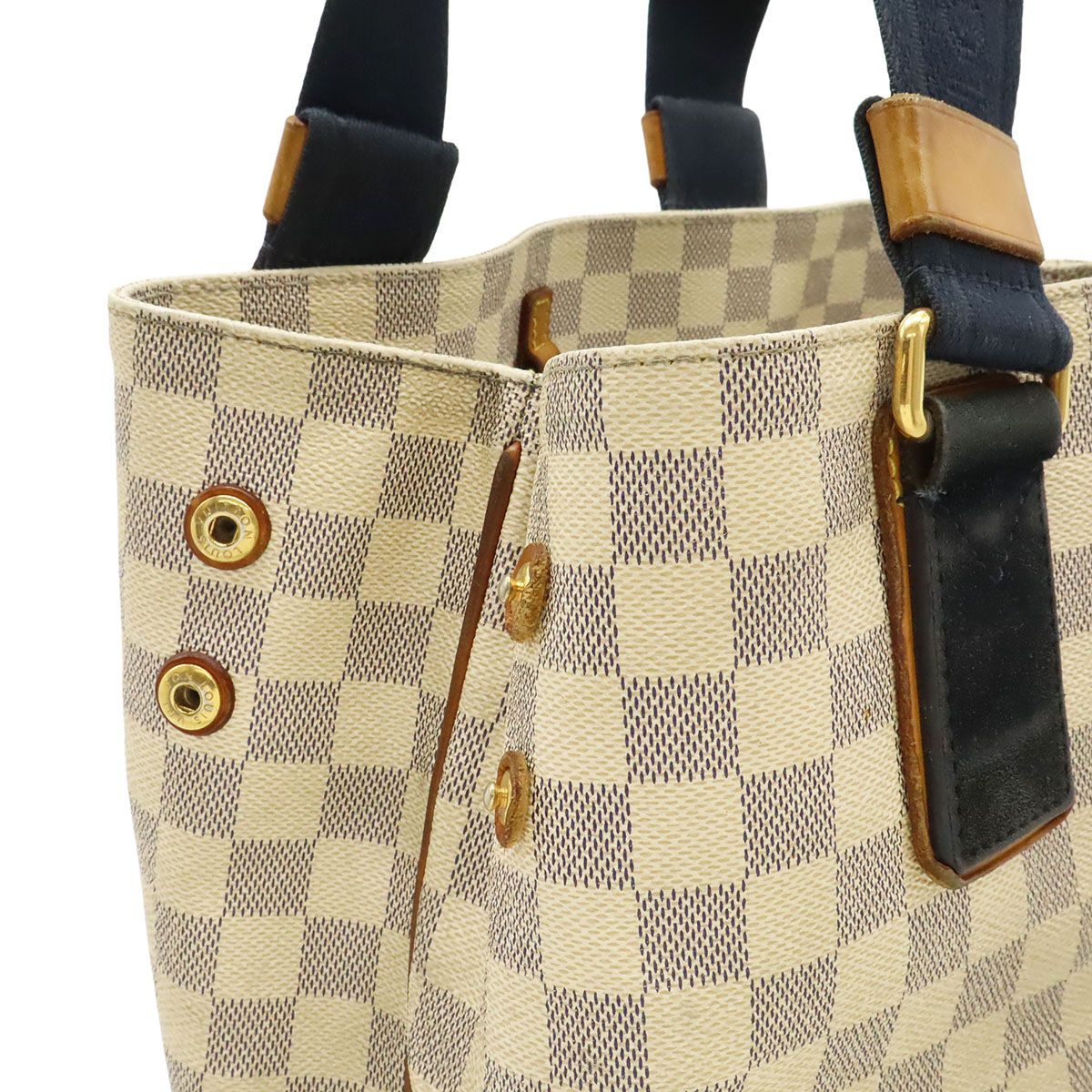 Louis Vuitton Damier Azur Plan Soleil Cabas PM Tote Shoulder — view 4