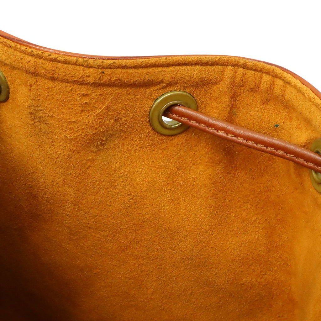 Louis Vuitton Epi Petit Noe Drawstring Shoulder Bag Semi Kenya Brown — view 6