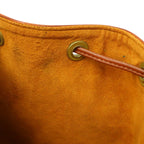 Louis Vuitton Epi Petit Noe Drawstring Shoulder Bag Semi Kenya Brown — view 6