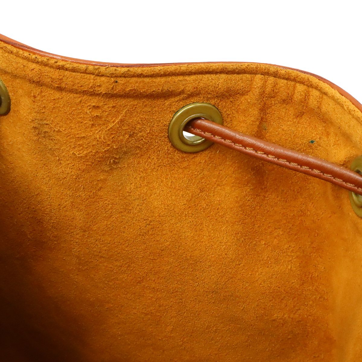 Louis Vuitton Epi Petit Noe Drawstring Shoulder Bag Semi Kenya Brown — view 6