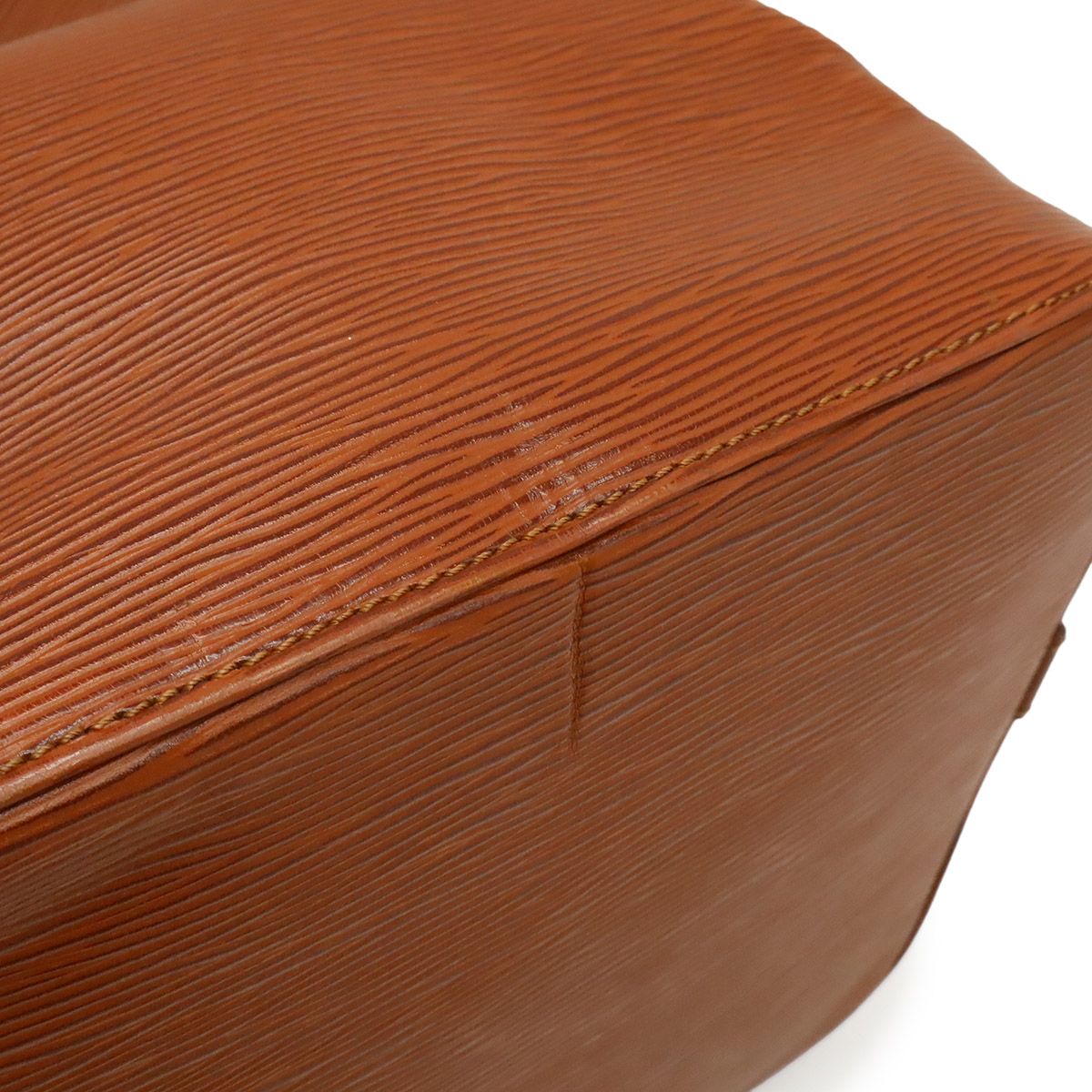 Louis Vuitton Epi Petit Noe Drawstring Shoulder Bag Semi Kenya Brown — view 9
