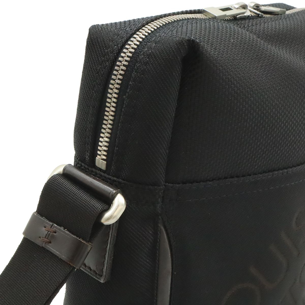 Louis Vuitton Damier Geant Shoulder Bag Crossbody Canvas Noir Black — view 4