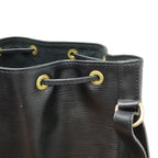 Louis Vuitton Epi Noe Shoulder Bag Drawstring Noir Black Gold — view 6