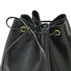 Louis Vuitton Epi Noe Shoulder Bag Drawstring Noir Black Gold — view 4